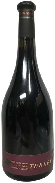 2002 Turley Wine Cellars Petite Sirah Library Vineyard