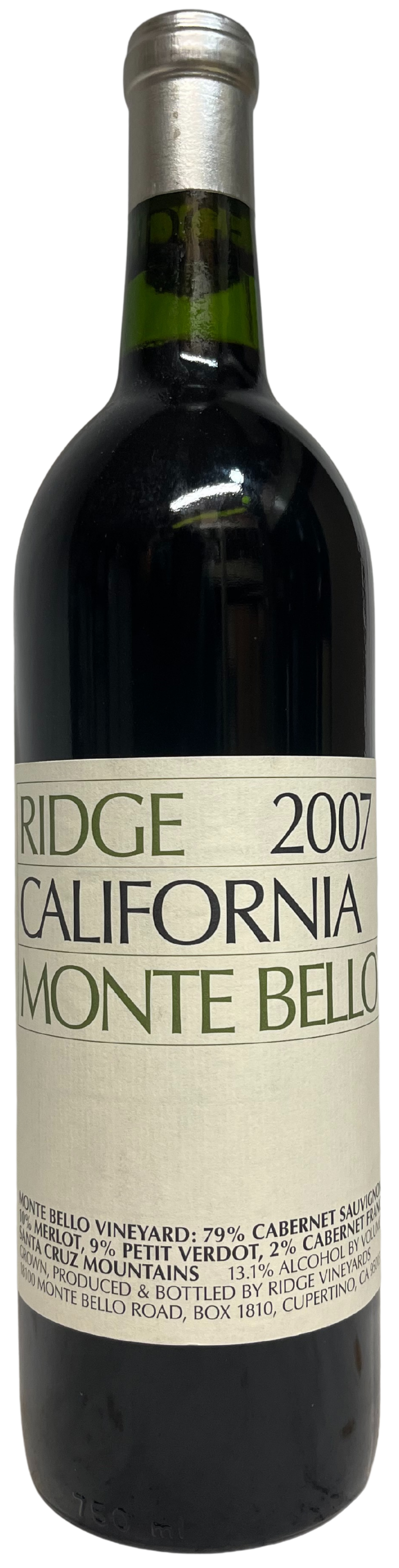 2007 Ridge Monte Bello Proprietary Red
