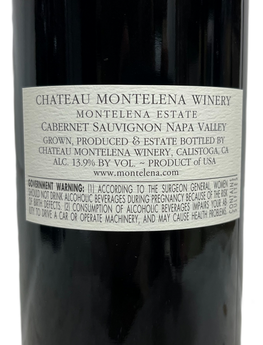 2006 Chateau Montelena Napa Valley Estate Cabernet