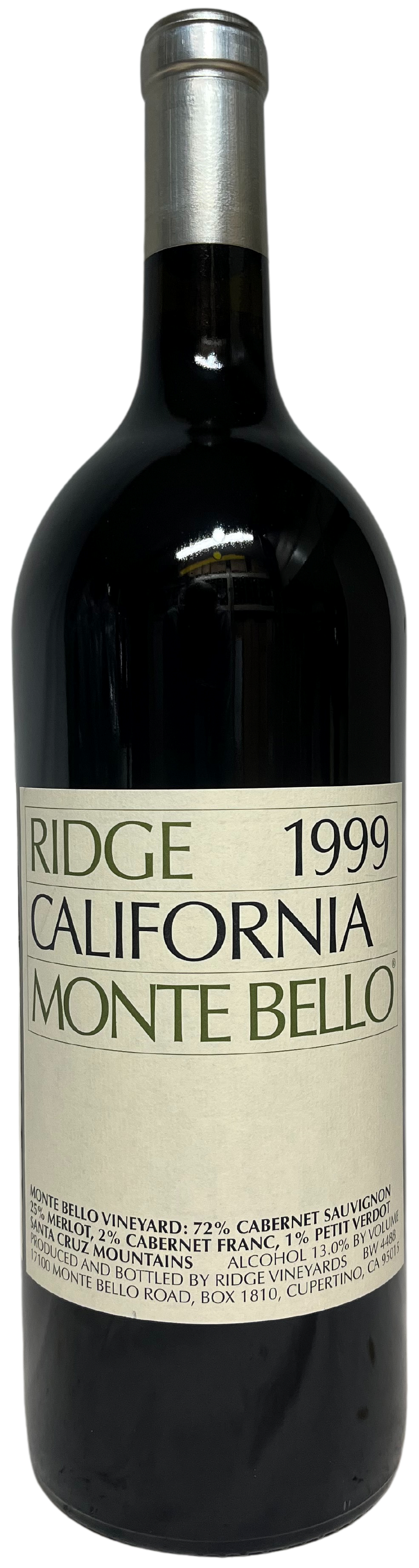 1999 Ridge Monte Bello Proprietary Red