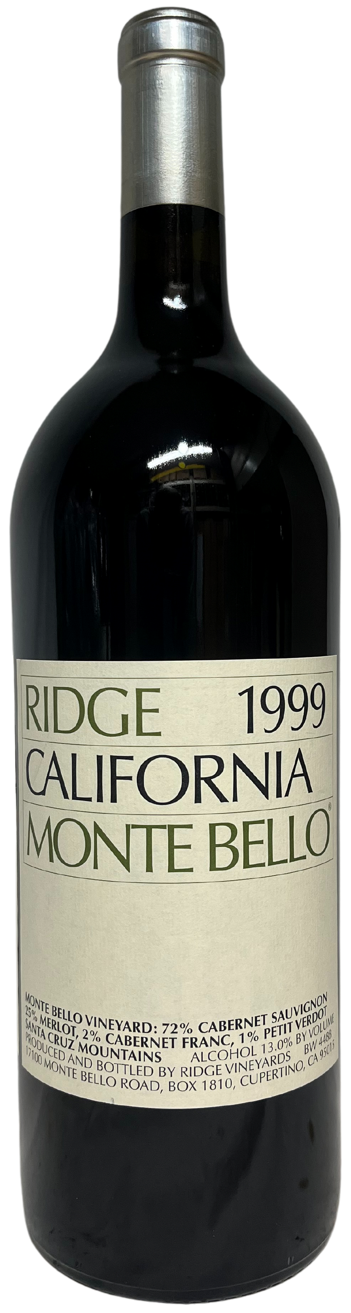 1999 Ridge Monte Bello Proprietary Red