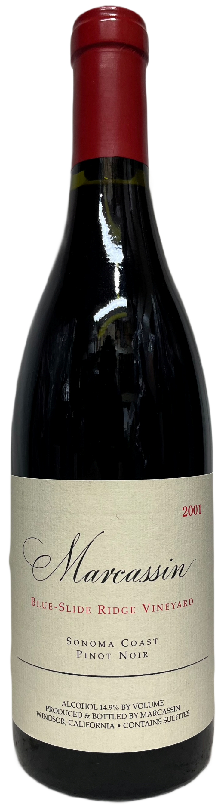 2001 Marcassin Sonoma Coast Blue Slide Ridge Pinot Noir