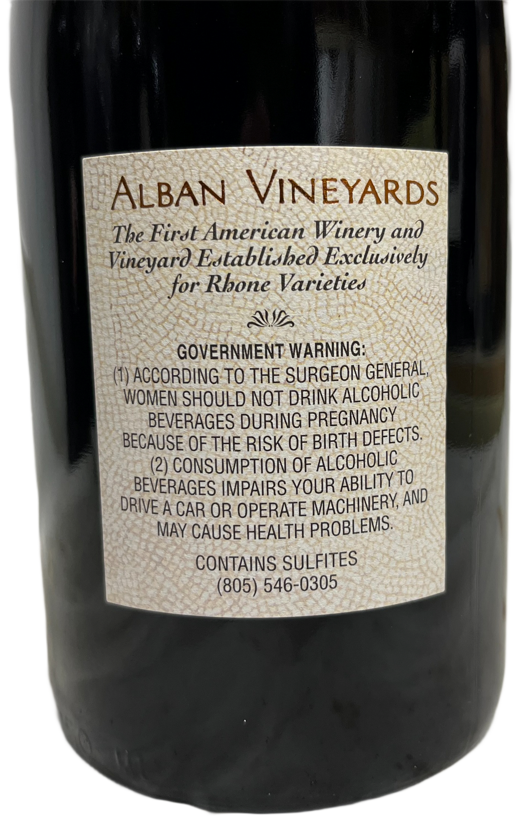 2007 Alban Vineyards Syrah Reva Alban Estate Vineyard