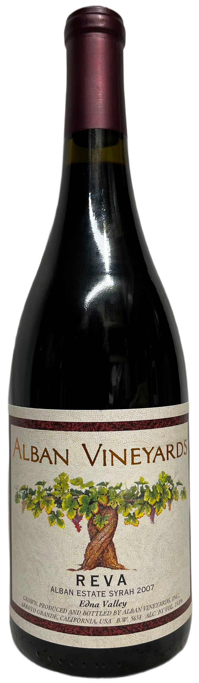 2007 Alban Vineyards Syrah Reva Alban Estate Vineyard