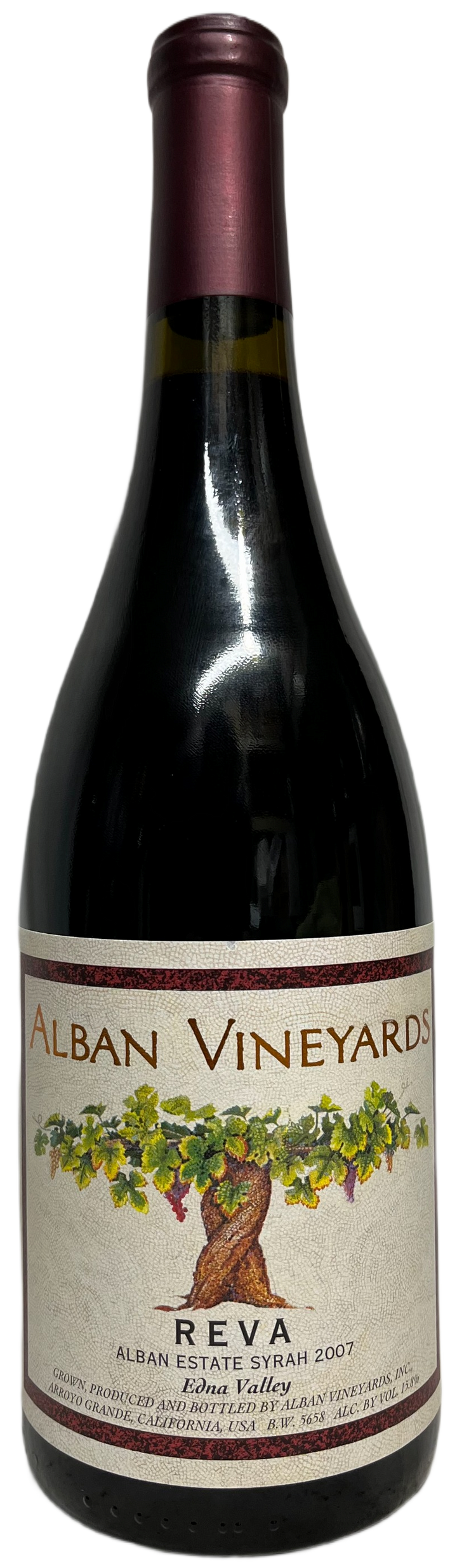 2007 Alban Vineyards Syrah Reva Alban Estate Vineyard