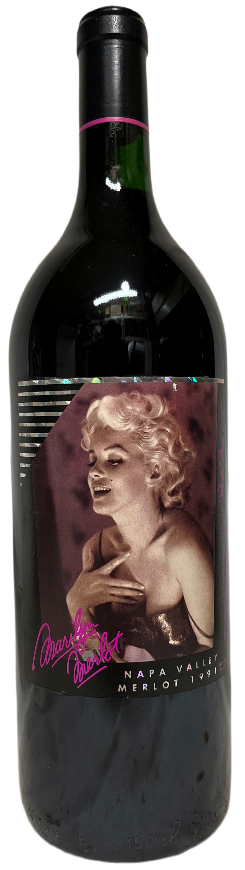 1991 Marilyn Merlot Napa Valley Merlot Etched