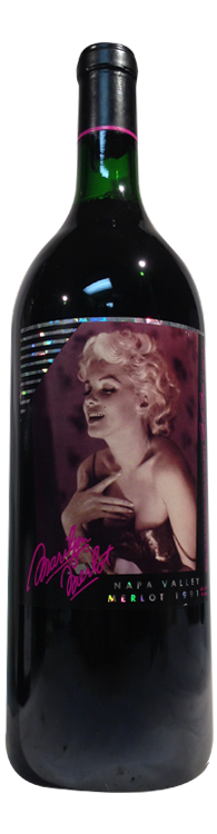 Marilyn Merlot Napa Valley Merlot Etched