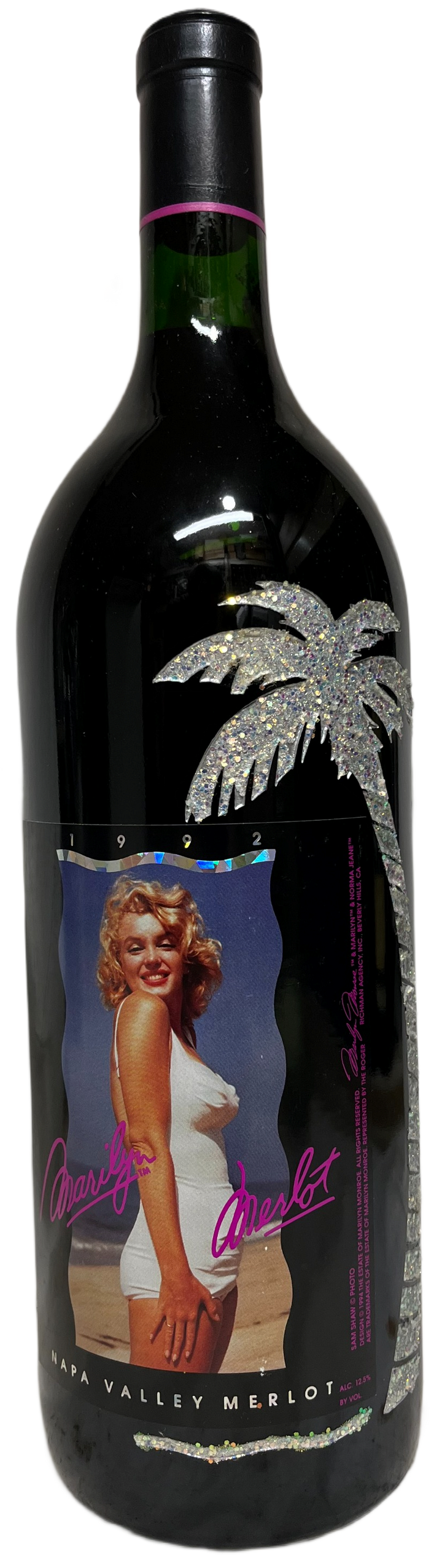 1992 Marilyn Merlot Napa Valley Merlot Etched