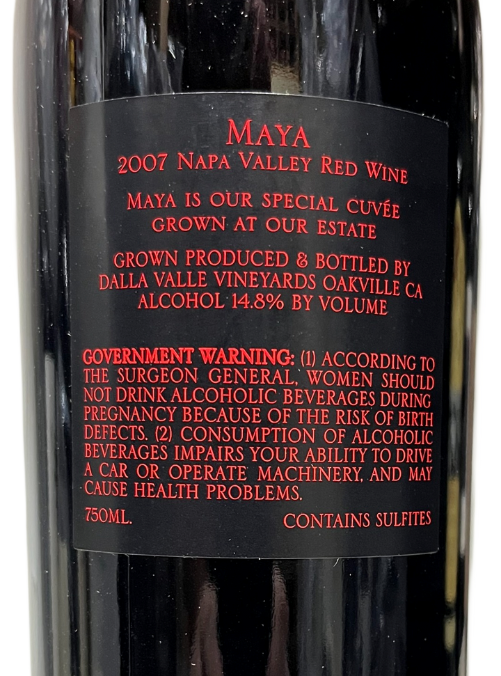 2007 Dalla Valle Napa Valley Maya Proprietary Red