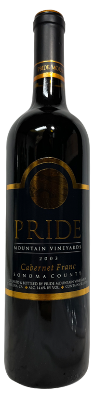 Pride Mountain Vineyards Cabernet Franc