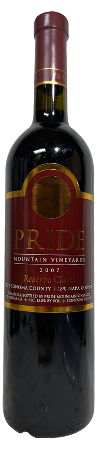 Pride Mountain Vineyards Reserve Claret 