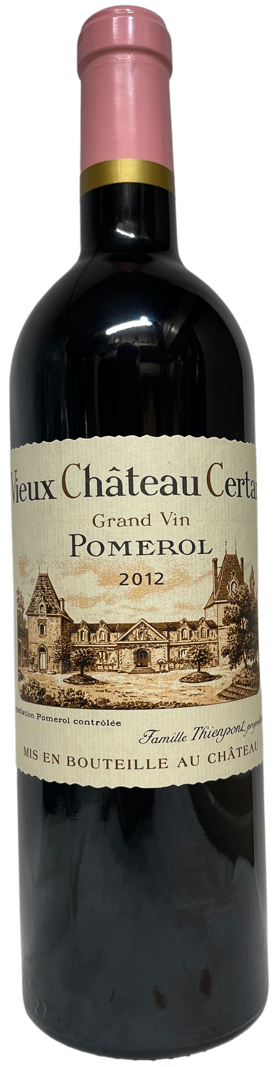 2012 Vieux Chateau Certan Pomerol