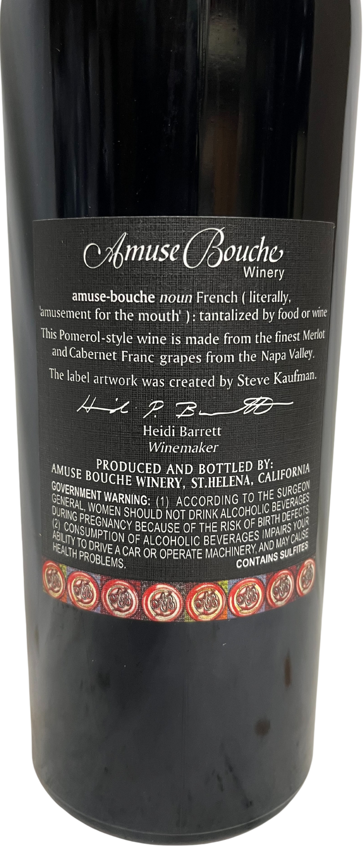 2008 Amuse Bouche Proprietary Red