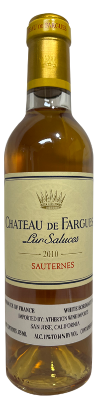 2010 De Fargues Sauternes