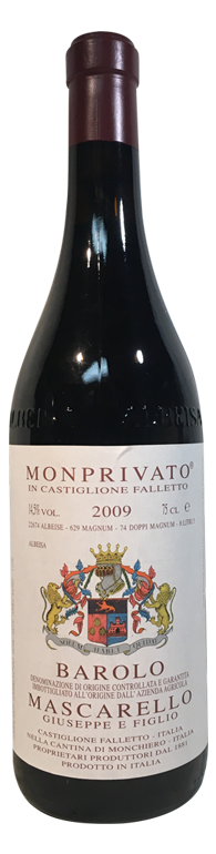 2009 Giuseppe Mascarello Barolo Monprivato