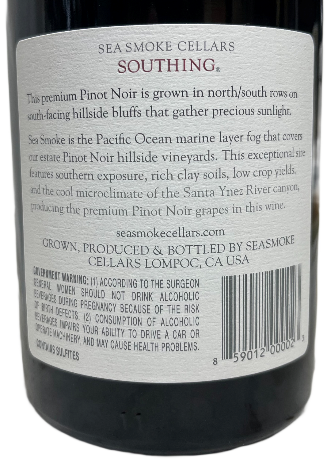 2009 Sea Smoke Southing Pinot Noir