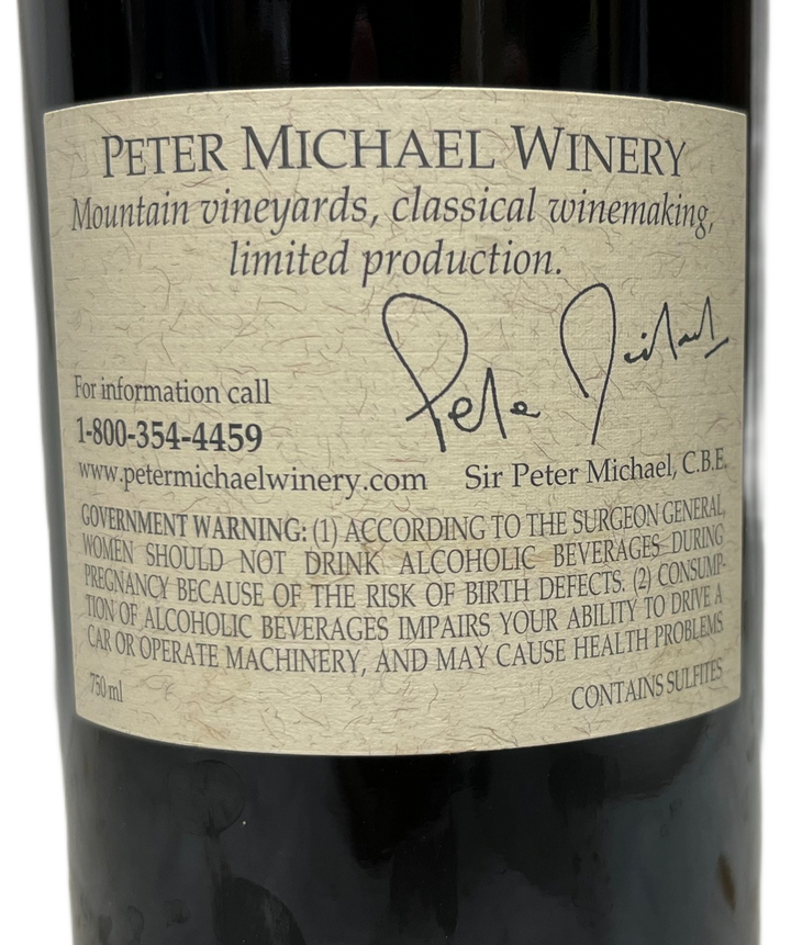2007 Peter Michael L'Esprit des Pavots Proprietary Blend