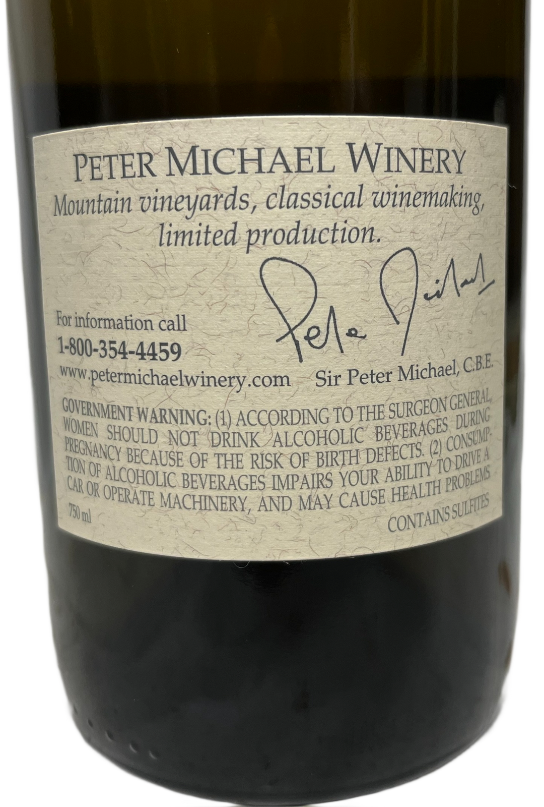 2009 Peter Michael Winery La Carriere Chardonnay