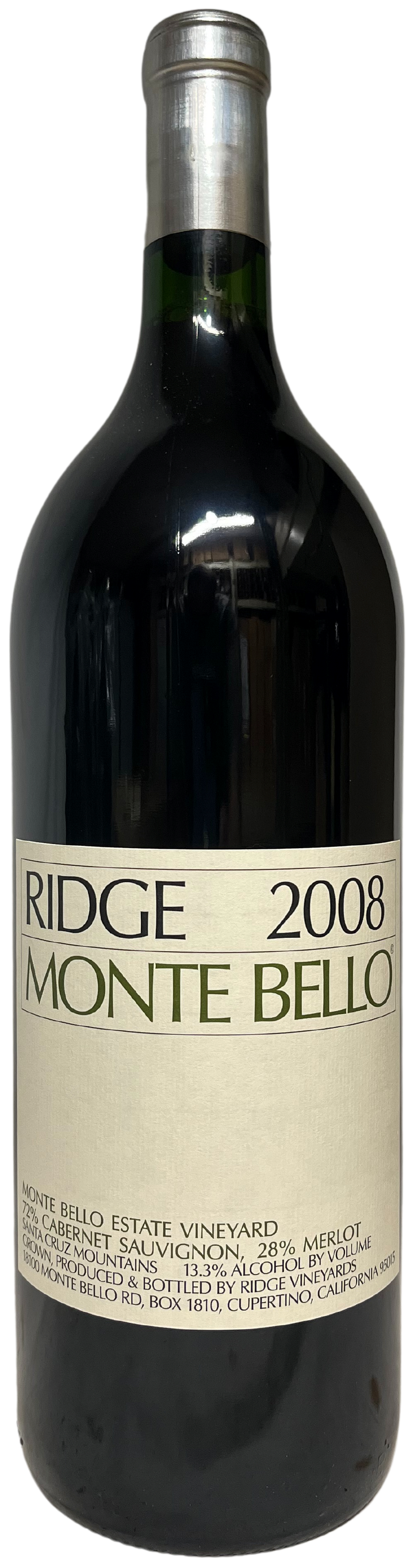 2008 Ridge Monte Bello Proprietary Red