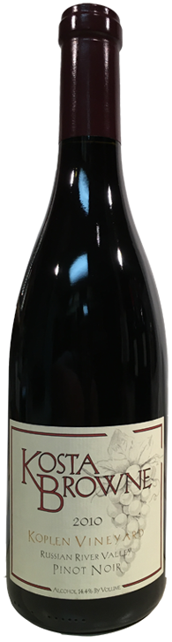 2010 Kosta Browne Koplen Vineyard Pinot Noir