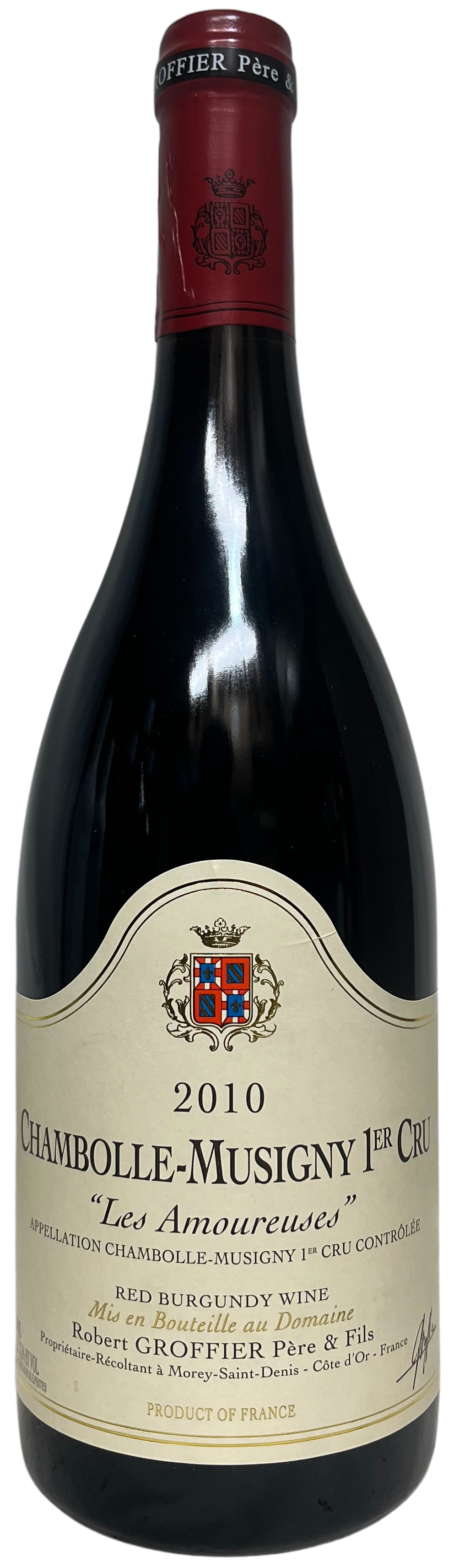 2010 Robert Groffier Chambolle Musigny les Amoureuses
