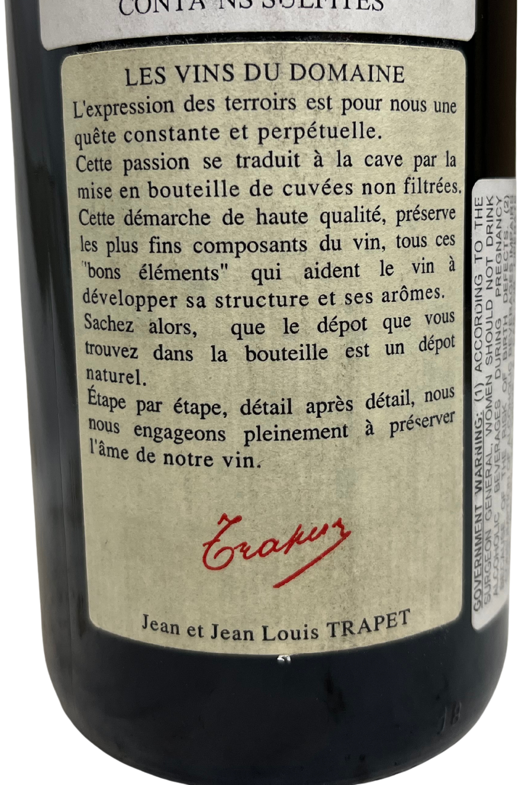 1998 Domaine Trapet Chambertin