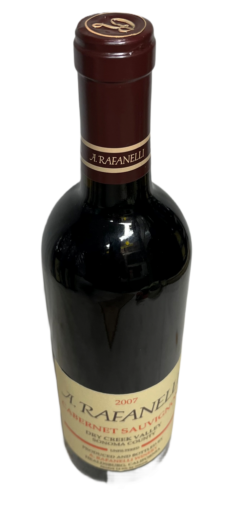 2007 A. Rafanelli Dry Creek Valley Cabernet Sauvignon