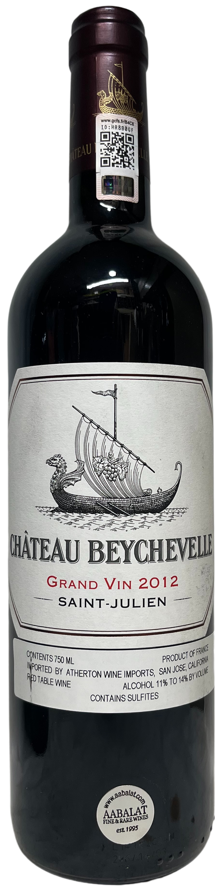 2012 Beychevelle St Julien