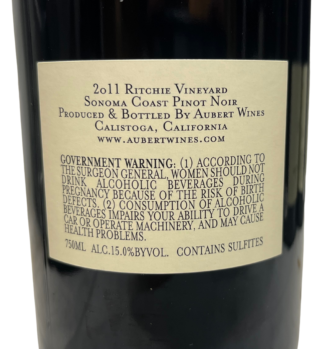 2011 Aubert Ritchie Vineyard Pinot Noir