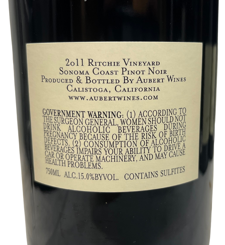 2011 Aubert Ritchie Vineyard Pinot Noir