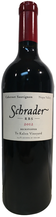 2012 Schrader Beckstoffer To-Kalon Vineyard Cabernet Sauvignon RBS
