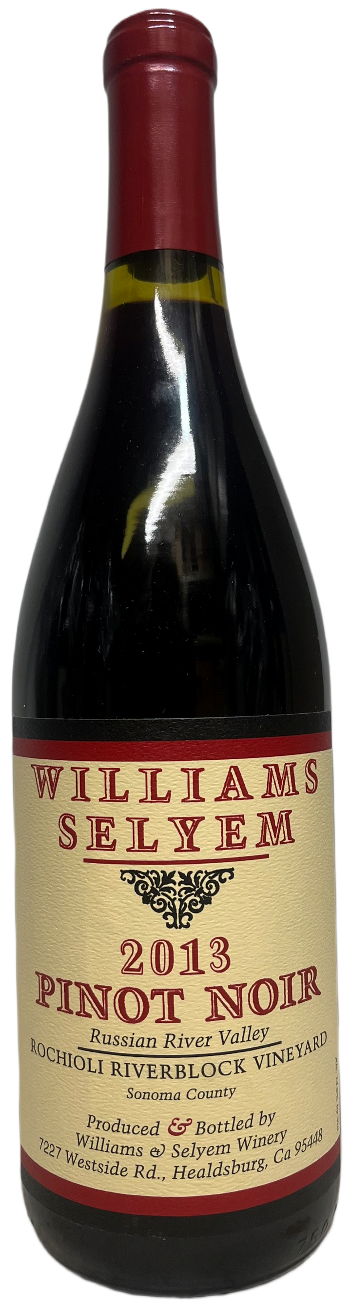 2013 Williams Selyem Rochioli Riverblock Pinot Noir