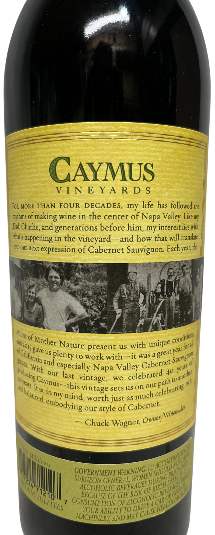 2013 Caymus Napa Valley Cabernet Sauvignon