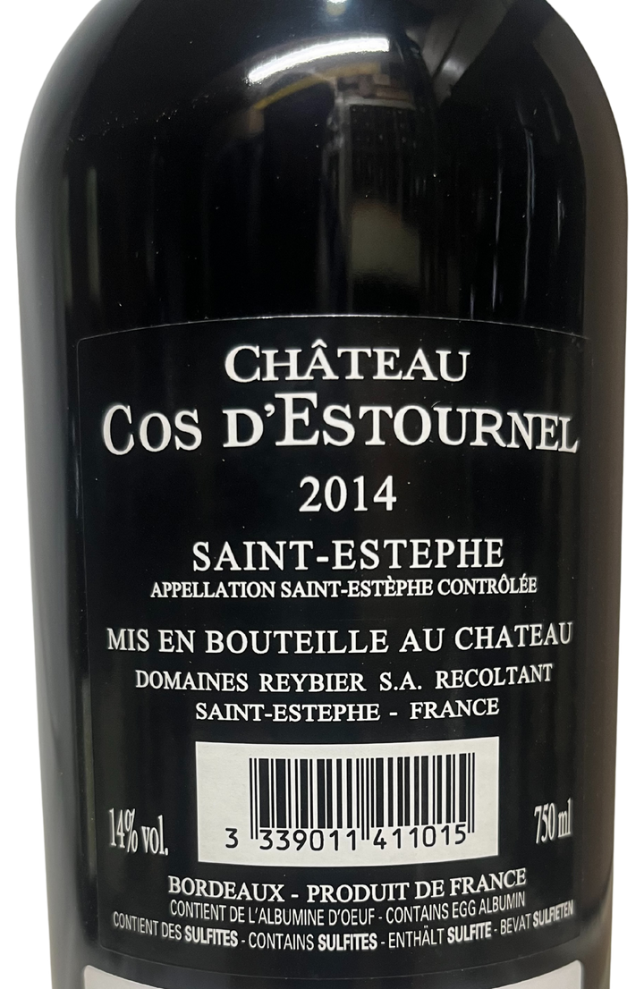 2014 Cos d'Estournel St Estephe