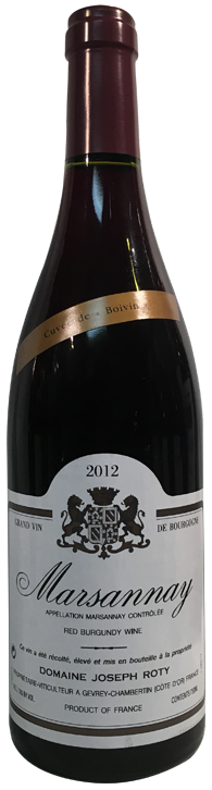 2012 Joseph Roty Marsannay Boivin Rouge