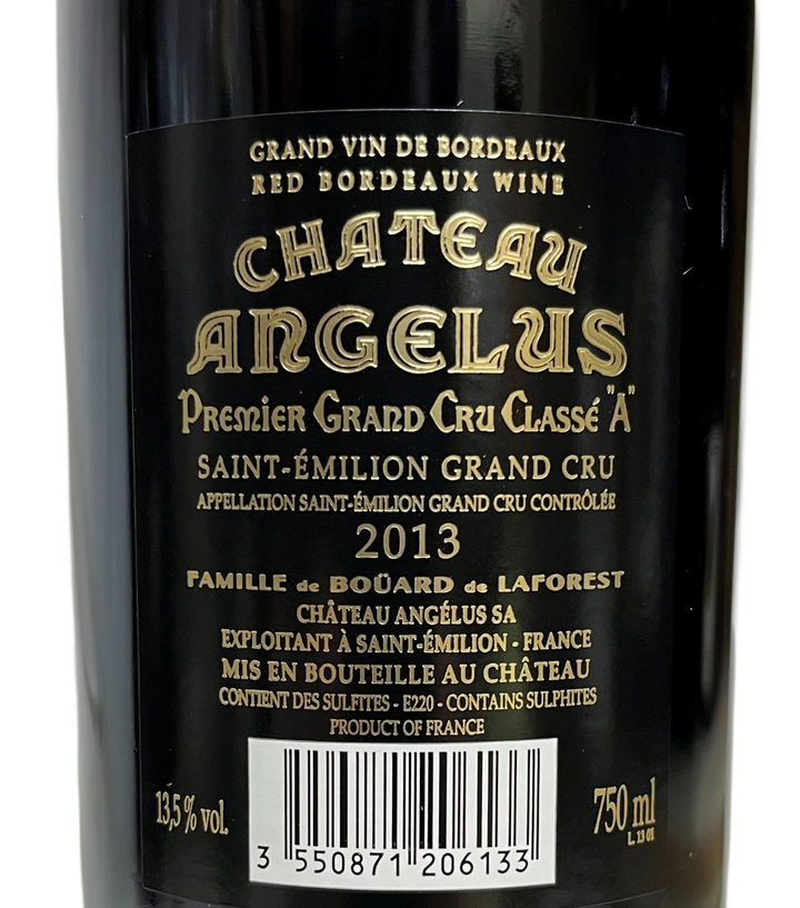 2013 Angelus St Emilion
