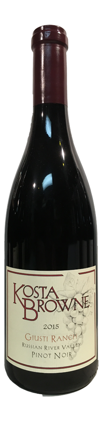 Kosta Browne Giusti Ranch Pinot Noir