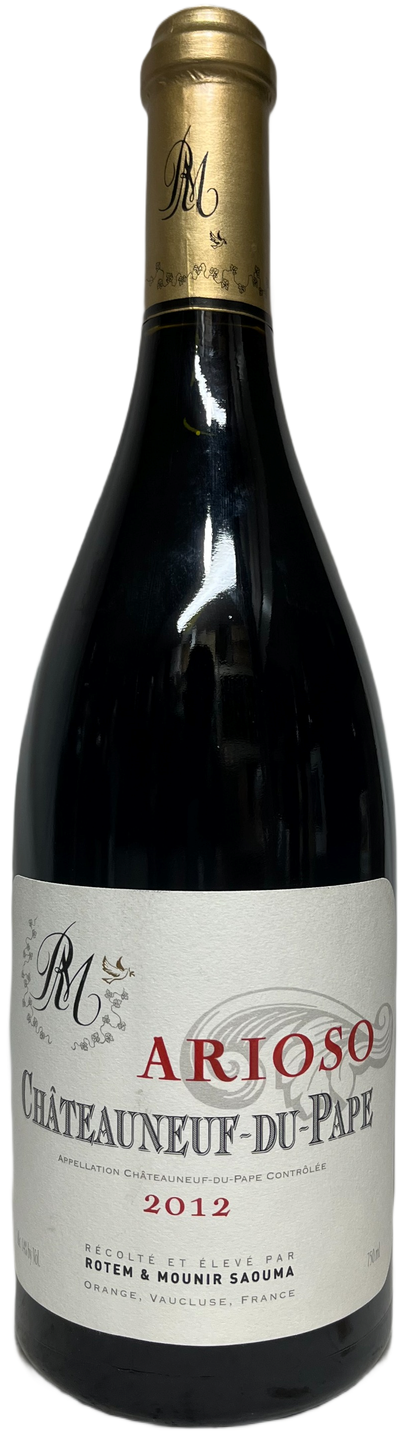 2012 Rotem & Mounir Saouma Chateauneuf du Pape Arioso Rouge
