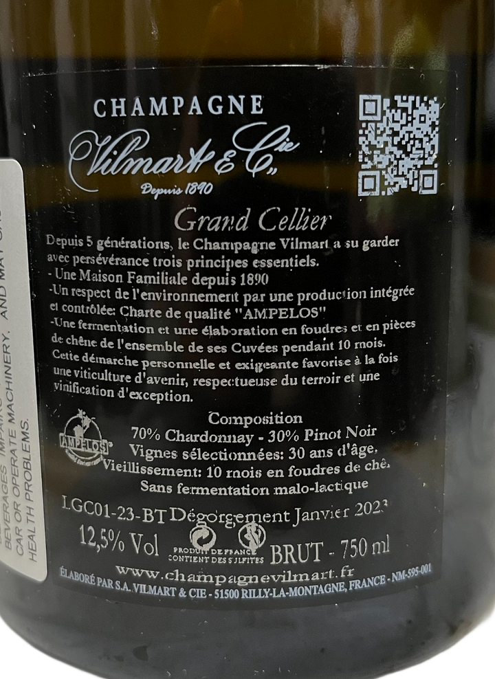 NV Vilmart Champagne Grand Cellier