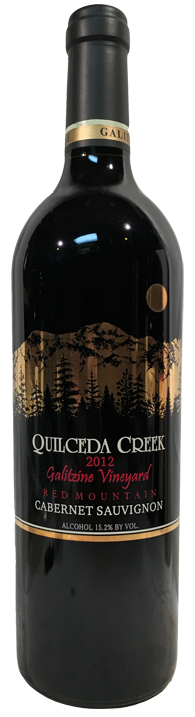 2012 Quilceda Creek Cabernet Sauvignon Galitzine Vineyard
