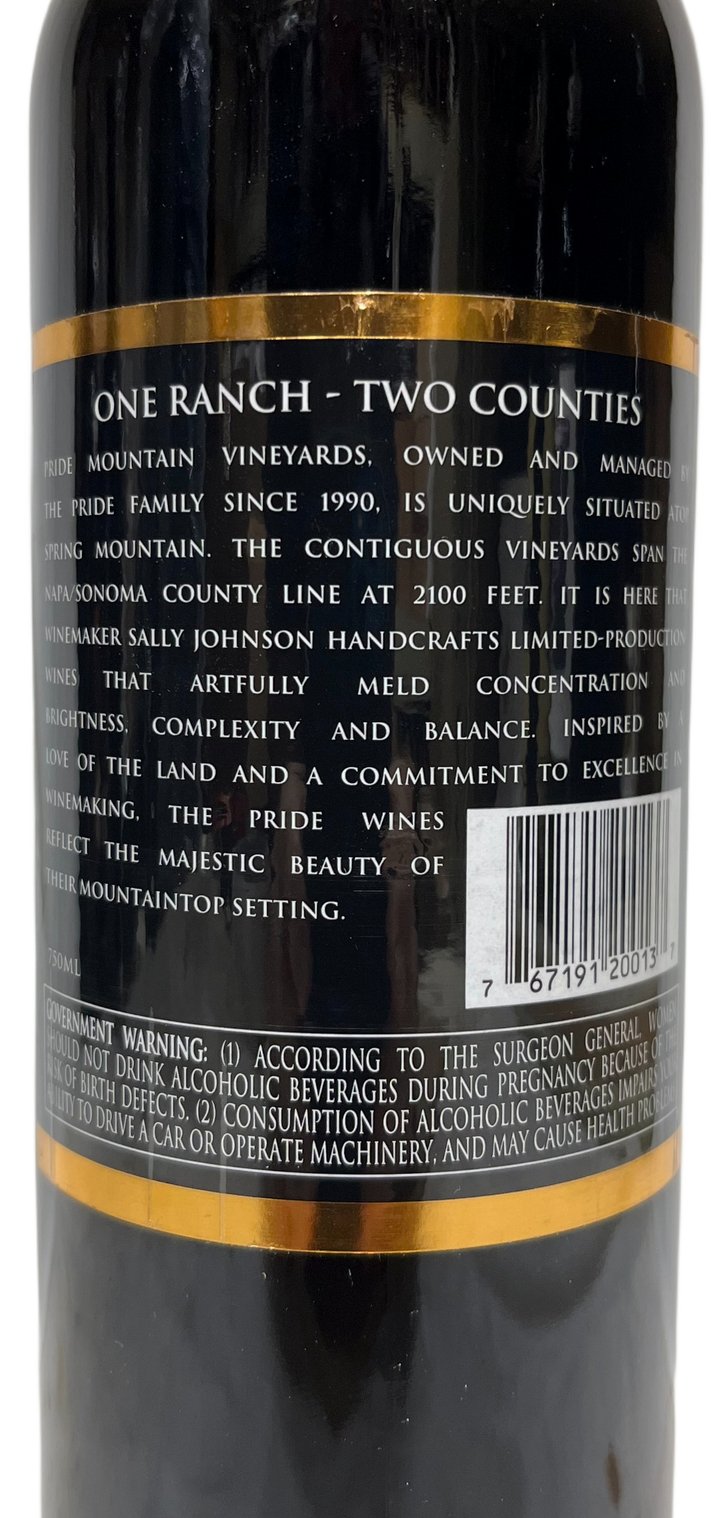 2013 Pride Mountain Vineyards Merlot