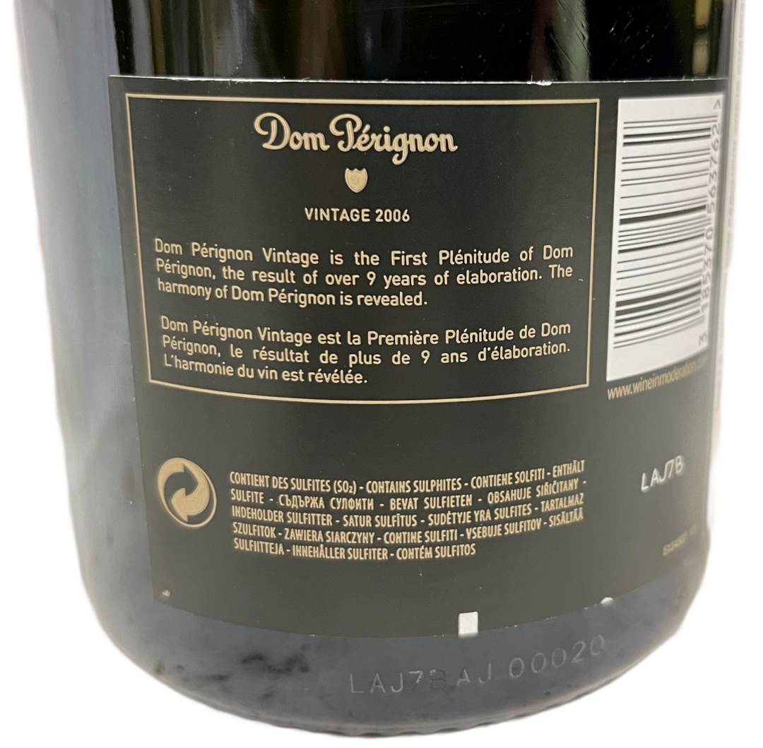 2006 Dom Perignon Champagne