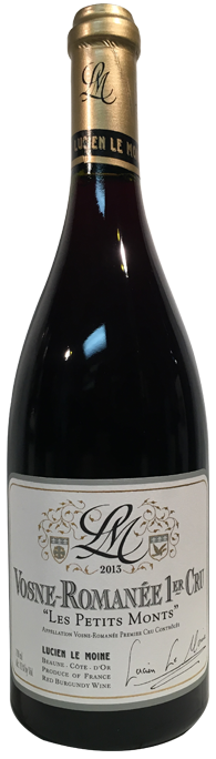 2013 Lucien Le Moine Vosne Romanee les Petits Monts