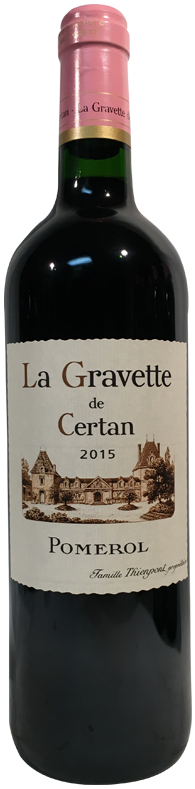 2015 Gravette de Certan Pomerol
