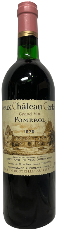 1978 Vieux Chateau Certan Pomerol