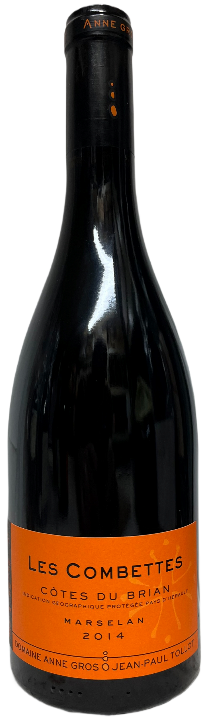2014 Anne Gros ET Jean Paul Tollot IGP Pays d'Herault Les Combettes