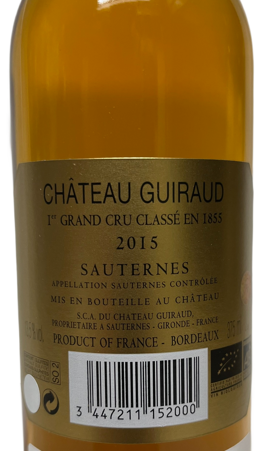 2015 Guiraud Sauternes