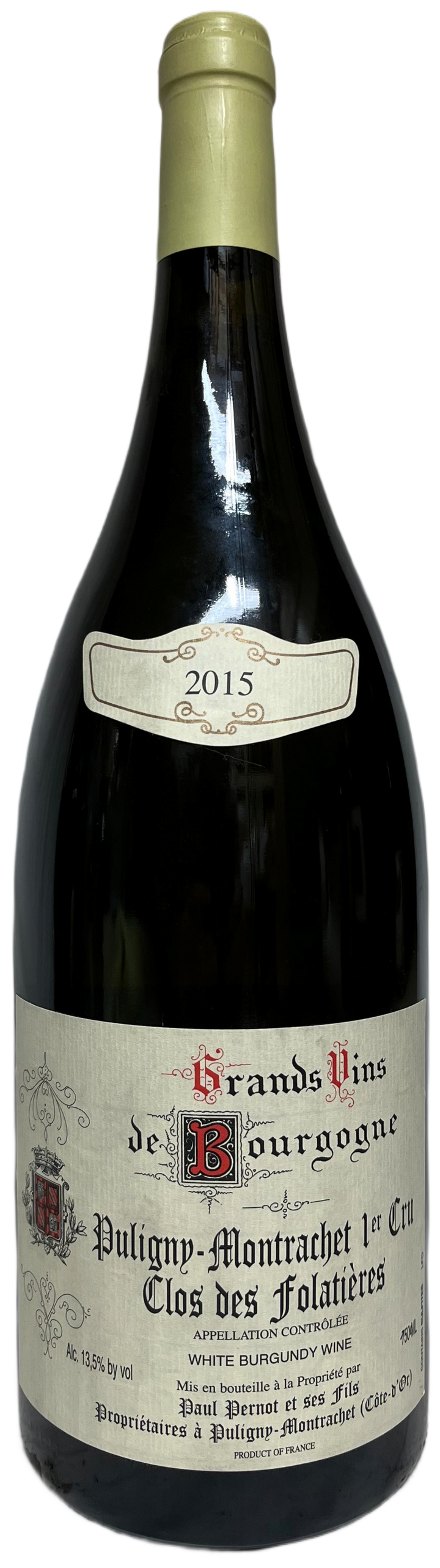2015 Paul Pernot Puligny Montrachet les Folatieres