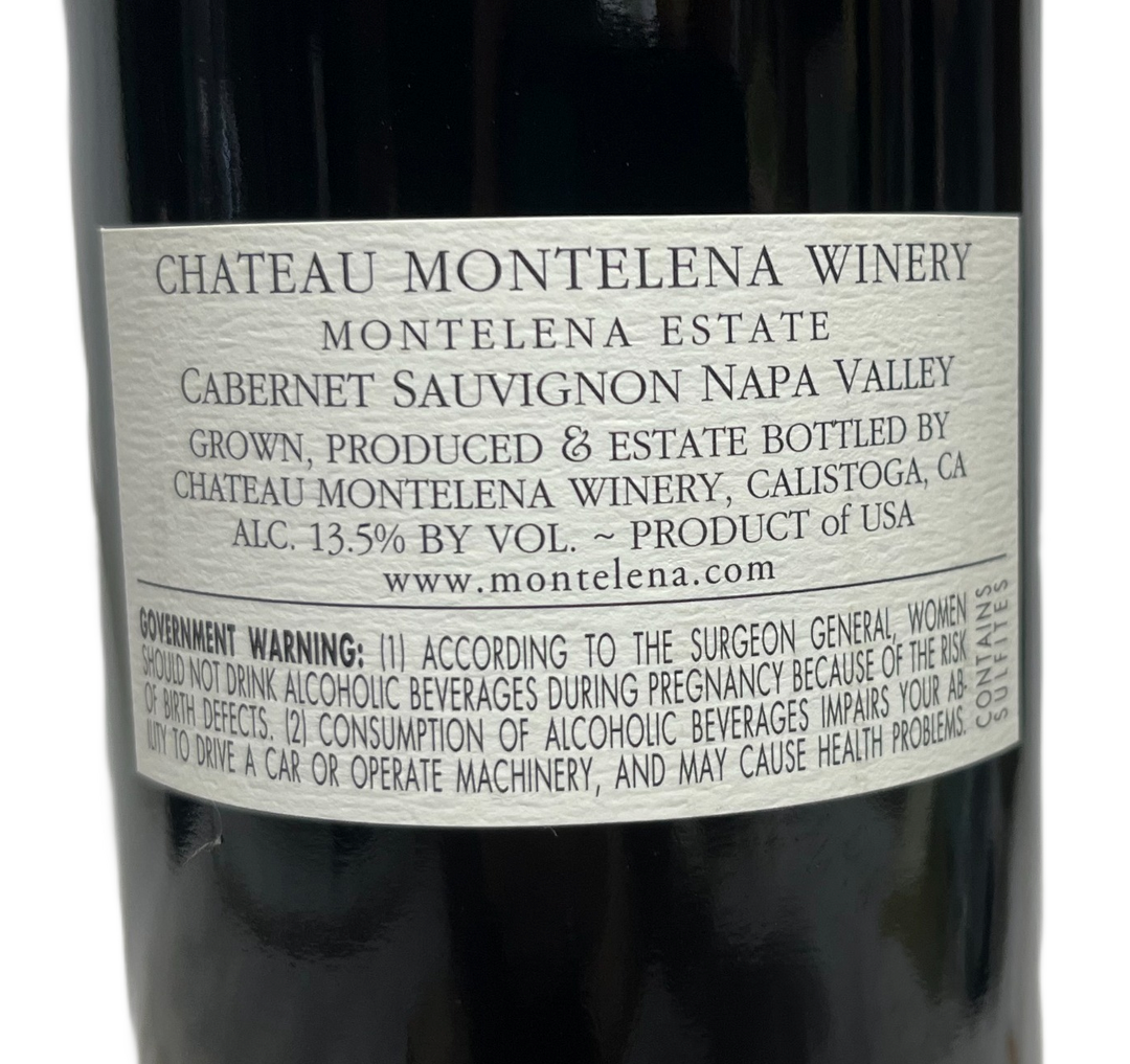 2011 Chateau Montelena Napa Valley Estate Cabernet