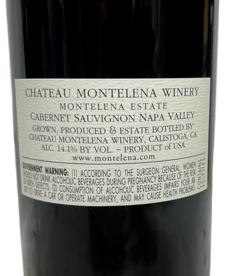 2013 Chateau Montelena Napa Valley Estate Cabernet